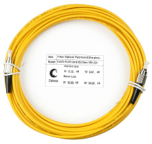 Патч-корд оптический simplex FC-FC 9/125 sm 25м LSZH Cabeus