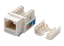 Модуль Keystone Cabeus KJ-RJ45-Cat.6 19" кабель 6  белый