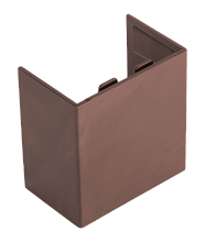 Соединитель (20х10) (4 шт) Plast EKF под темное дерево