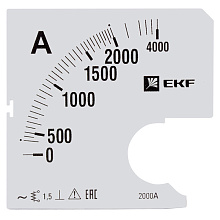 Шкала сменная для A961 2000/5А-1,5 EKF