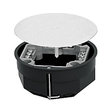 Коробка распаячная КМП-020-023 для полых стен с мет. лапками, клеммником и крышкой (108х50) EKF