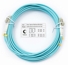Патч-корд оптический duplex LC-LC 50/125 mm OM3 7м LSZH Cabeus