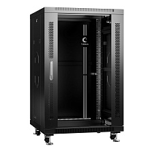 Шкаф телекоммуникационный напольный Cabeus SH-05C-18U60/100-BK 19" 18U 600x1000мм
