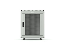 Шкаф телекоммуникационный напольный RUSRACK RSRO-606012/PMGY 19" 12U 600x600x730мм