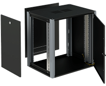 Шкаф телекоммуникационный настенный SYSMATRIX WP 6609.920 19" 9U 600x600x450мм