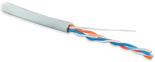 Витая пара Hyperline UUTP2-C5-S24-IN-LSZH-GY-500 5 Серый 500  м