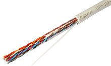 Кабель телефонный Cabeus UTP-10P-Cat.5-IN 10 Серый 