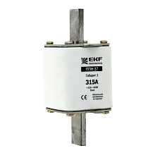 Плавкая вставка ППН-37 400/350А габарит 2 EKF