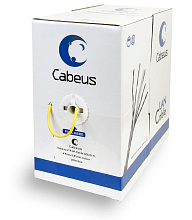 Витая пара Cabeus UTP-4P-Cat.5e-SOLID-YL 5e Желтый 