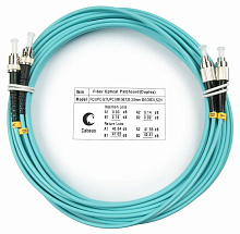 Патч-корд оптический duplex FC-ST 50/125 mm OM3 5м LSZH Cabeus