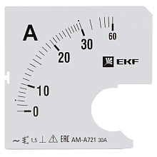 Шкала сменная для A721 30/5А-1,5 EKF