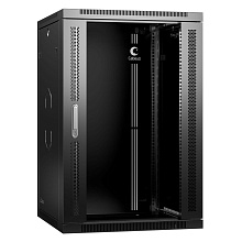 Шкаф телекоммуникационный настенный Cabeus SH-05F-18U60/60-BK 19" 18U 600x600мм