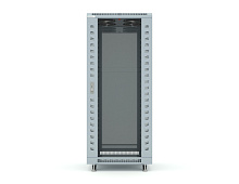 Шкаф телекоммуникационный напольный RUSRACK RSRF-606027/GSGY 19" 27U 600x600x1388мм