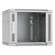 Шкаф телекоммуникационный настенный Cabeus SH-05F-9U60/60 19" 9U 600x600мм