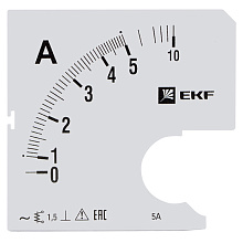 Шкала сменная для A961 5/5А-1,5 EKF Шкала сменная для A961 5/5А-1,5 EKF