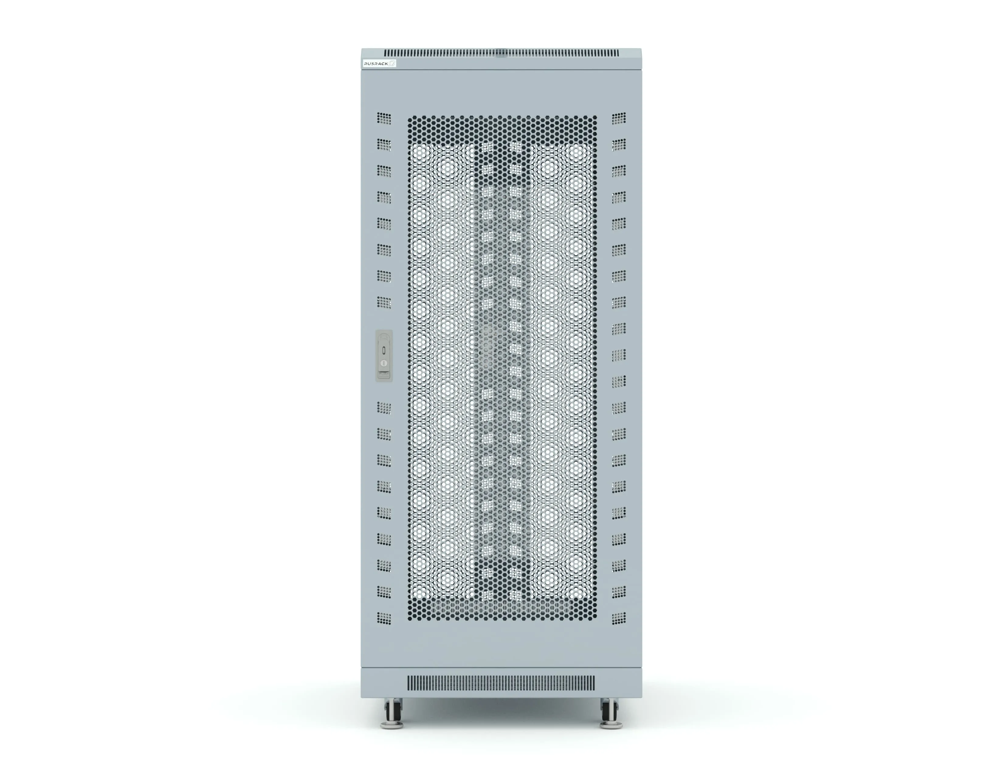 RUSRACK 27U 600х800, перф. дверь