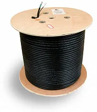 Витая пара Cabeus FTP-4P-Cat.5e-SOLID-ST-OUT 5e Черный 