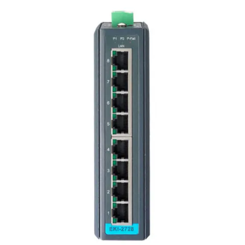 Коммутатор ADVANTECH EKI-2728-CE (1000 Base-TX (1000 мбит/с), Без SFP портов)