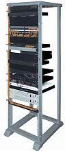 Открытая серверная стойка телекоммуникационная AESP REC-27UB-GY 19" 27U cерая