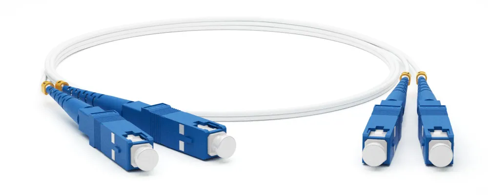 Hyperline FC-D2-9A1-SC/UR-SC/UR-H-1M-LSZH-WH