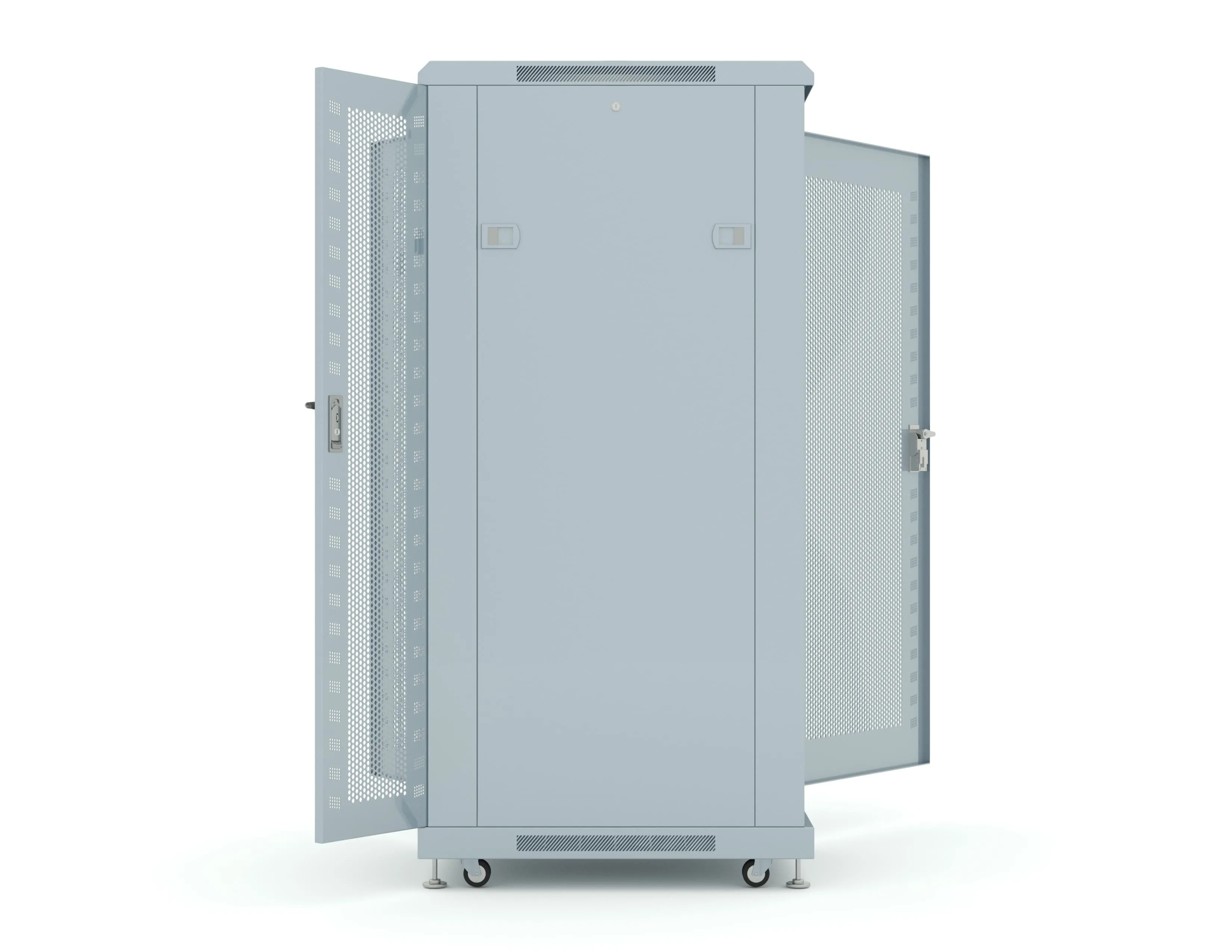 RUSRACK 32U 600х800, перф. дверь