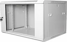 Шкаф телекоммуникационный настенный Gyders GDR-96060G 19" 9U 600x600мм