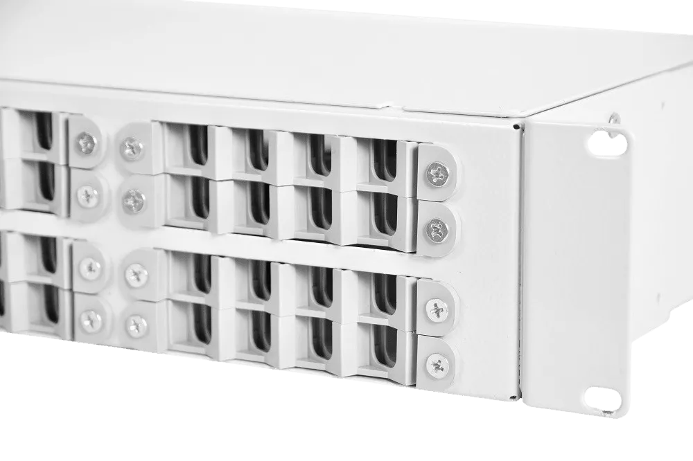 Оптический кросс (бокс) 19", 2U, до 48 портов