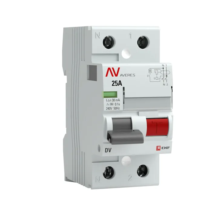 DV 2P  25А/300мА (S) EKF AVERES
