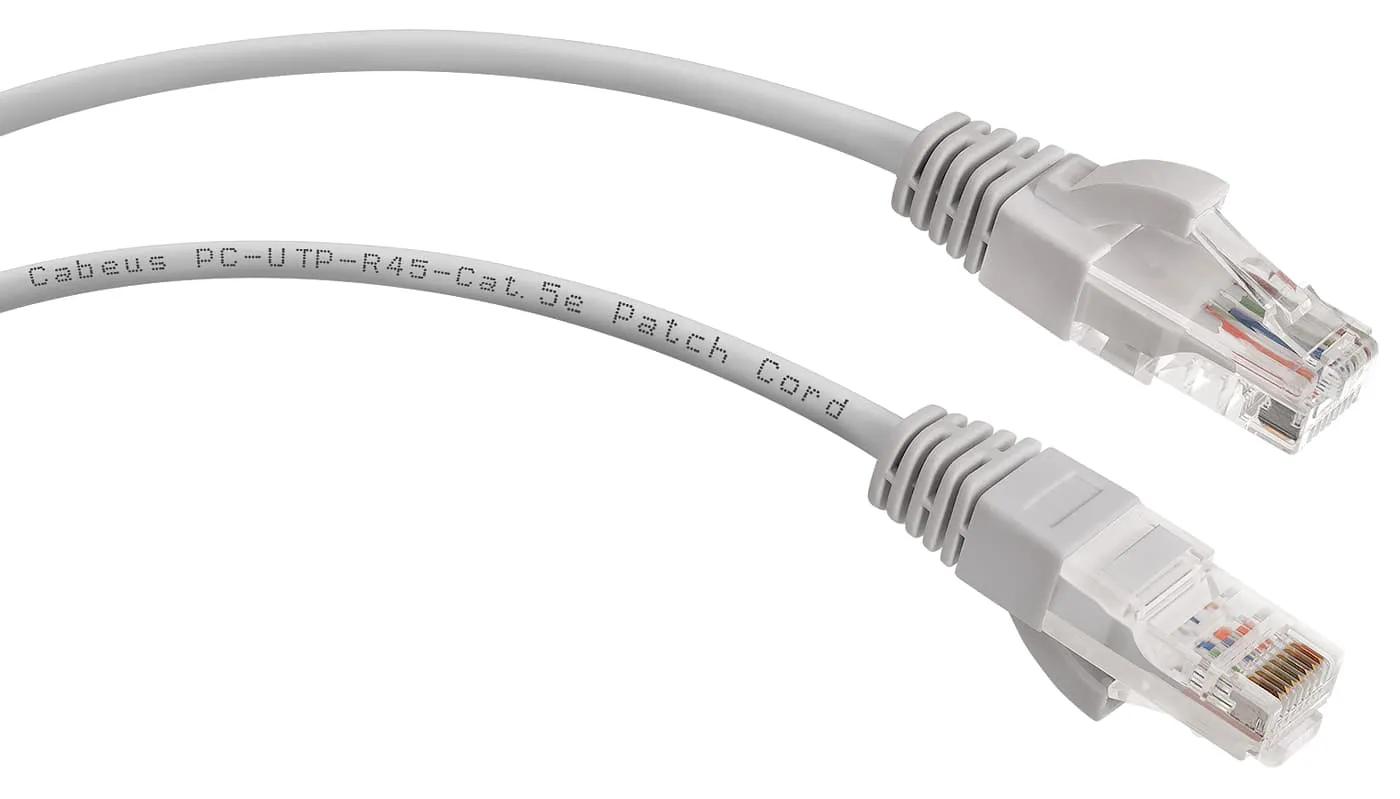 Cabeus PC-UTP-RJ45-Cat.5e-3m