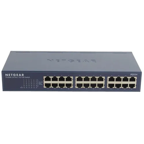 Коммутатор NETGEAR JGS524PE-100EUS (1000 Base-TX (1000 мбит/с), Без SFP портов)