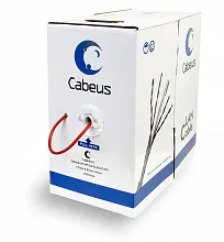 Витая пара Cabeus UTP-4P-Cat.5e-SOLID-RD 5e Красный 