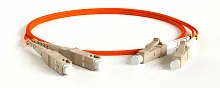 Hyperline FC-D2-62-LC/PR-SC/PR-H-50M-LSZH-OR