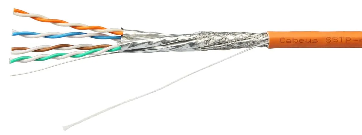 Cabeus SSTP-4P-Cat.7a-SOLID-IN-LSZH