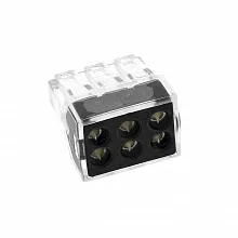 Клемма СМК 773-106 6 отверстий 1,0-2,5мм2 (50шт.) EKF