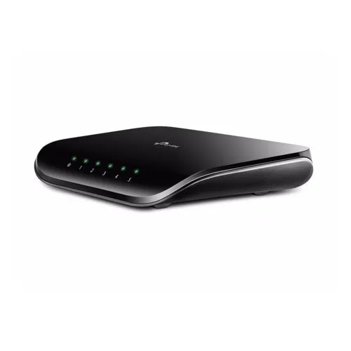 Коммутатор TP-Link TL-SG1005D (1000 Base-TX (1000 мбит/с), Без SFP портов)