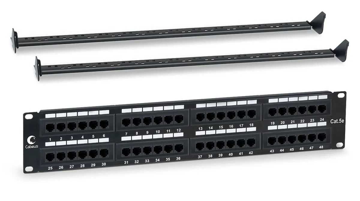 Cabeus PL-48-Cat.5e-Dual IDC