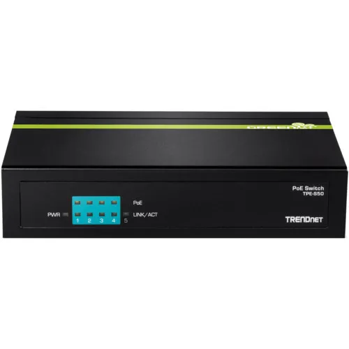Коммутатор TrendNet TPE-S50 (100 Base-TX (100 мбит/с), Без SFP портов)