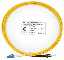 Патч-корд оптический simplex LC-ST 9/125 sm 2м LSZH Cabeus
