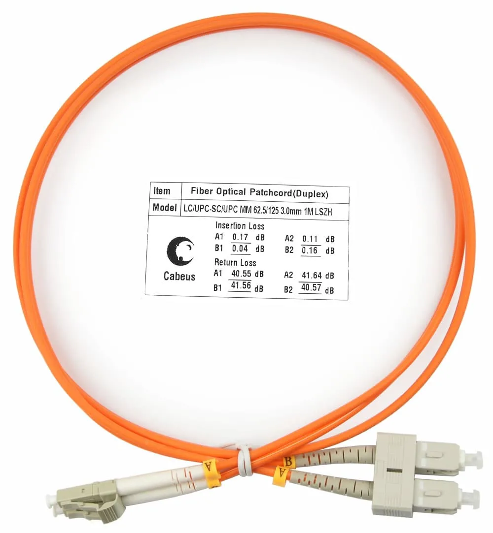 Cabeus FOP-62-LC-SC-1m
