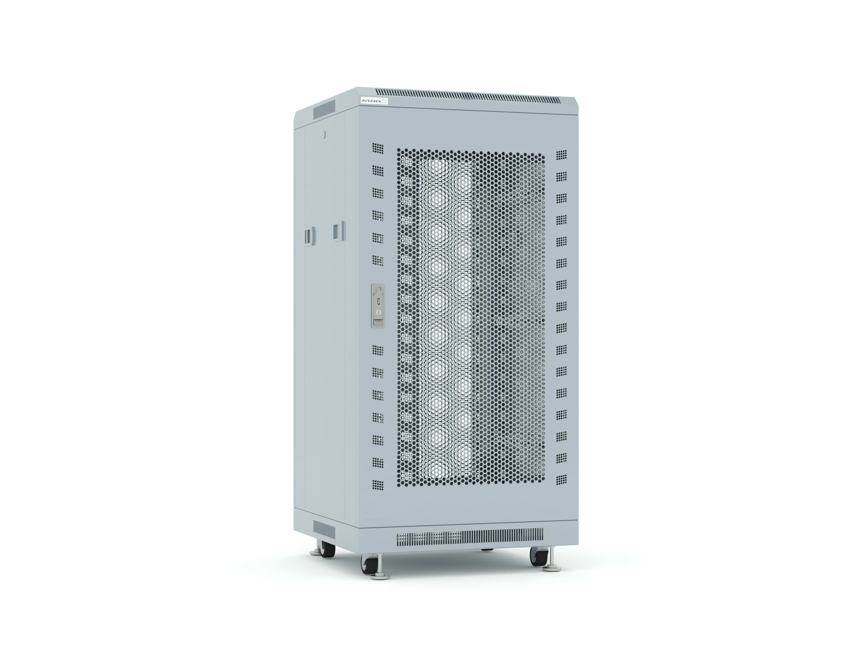 RUSRACK 22U 600х600, перф. дверь