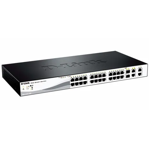 Коммутатор D-link DES-1210-28P/C1A (100 Base-TX (100 мбит/с))