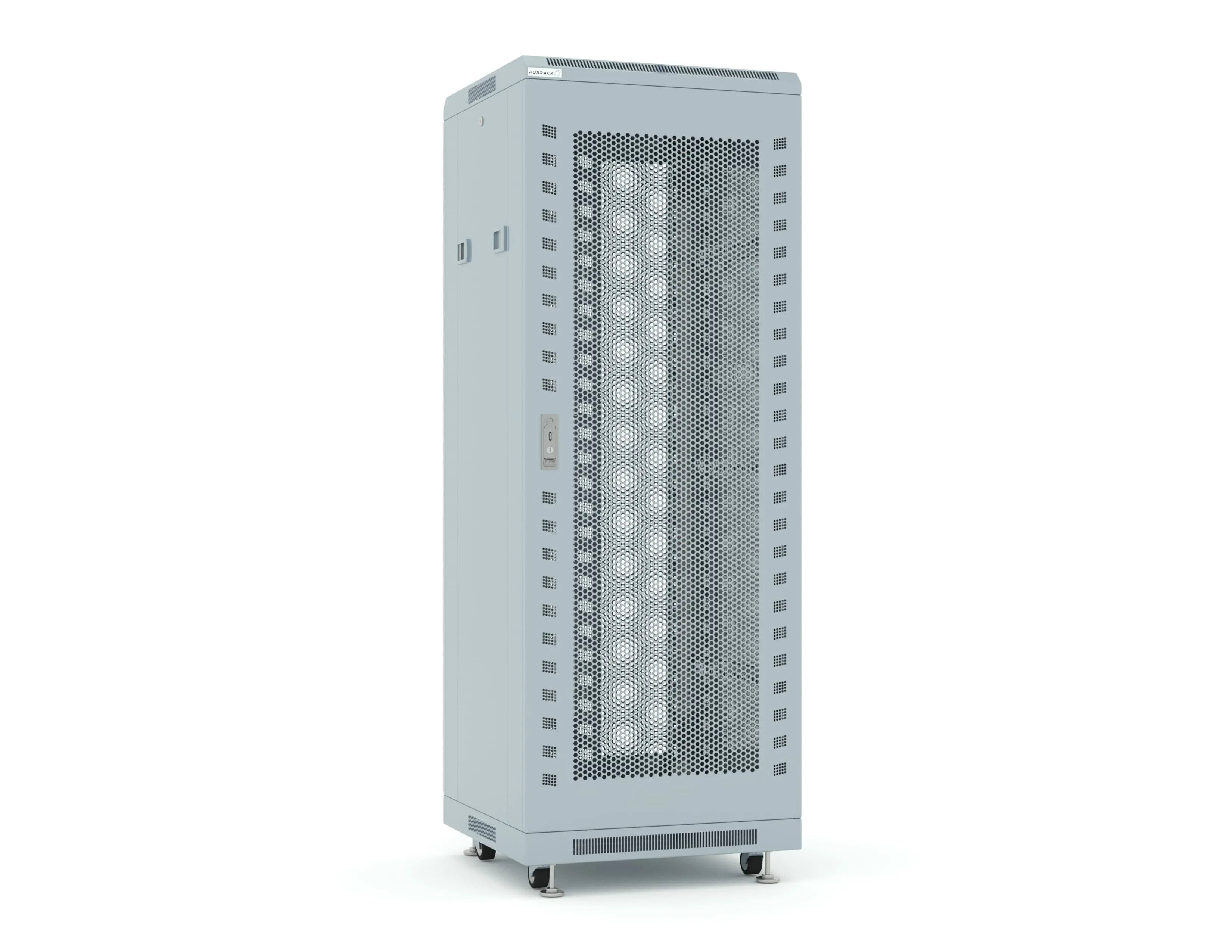 RUSRACK 32U 600х600, перф. дверь