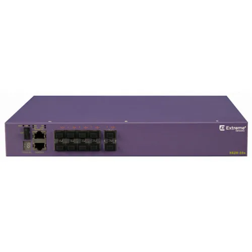 Коммутатор Extreme X620-10x-Base 17404 (Без LAN портов, 10 SFP портов)