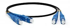 Hyperline FC-D2-9-SC/UR-SC/UR-H-15M-LSZH-BK