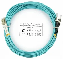 Патч-корд оптический duplex LC-ST 50/125 mm OM3 5м LSZH Cabeus