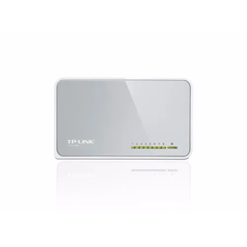 Коммутатор TP-Link TL-SF1008D (100 Base-TX (100 мбит/с), Без SFP портов)