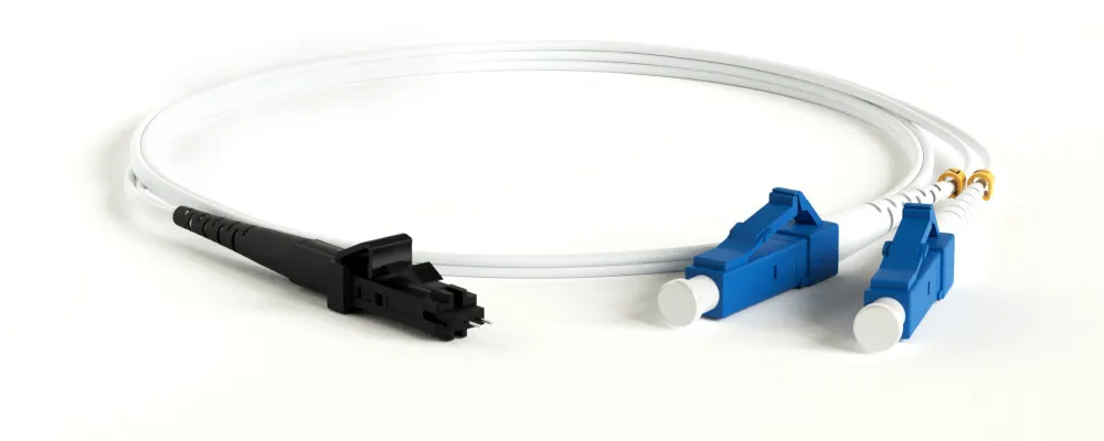 Hyperline FC-D2-9A1-LC/UR-MTRJM/UR-H-5M-LSZH-WH