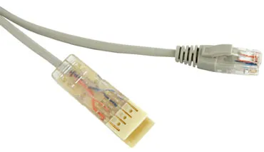 Hyperline PC-110-RJ45-2P-CX-2M-LSZH-GY