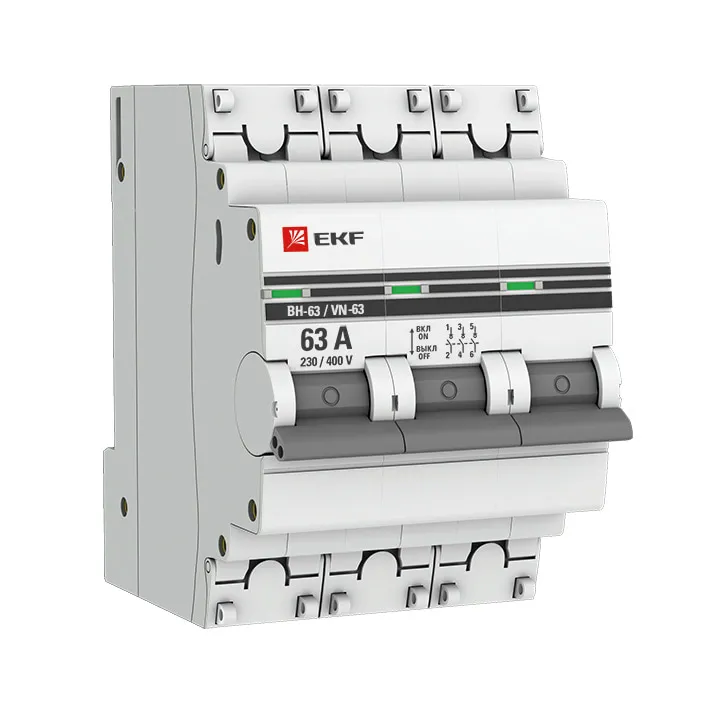 Выкл. нагрузки 3P 63А ВН-63 EKF