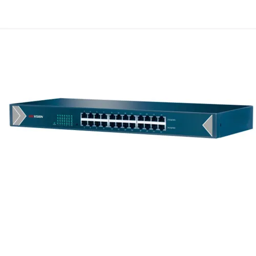 Коммутатор Hikvision DS-3E0524-E (1000 Base-TX (1000 мбит/с), Без SFP портов)